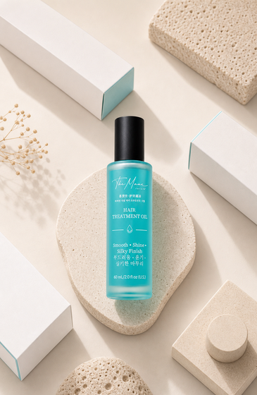 The Mane Serum product scene
