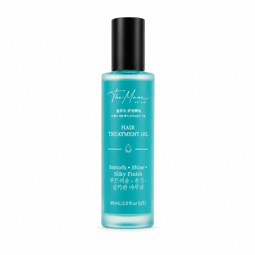 The Mane Serum bottle detail